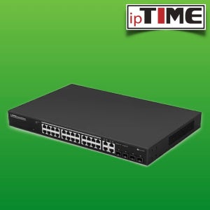 ipTIME PoE24000mesh 24포트 기가 PoE허브 스위칭허브 스위치