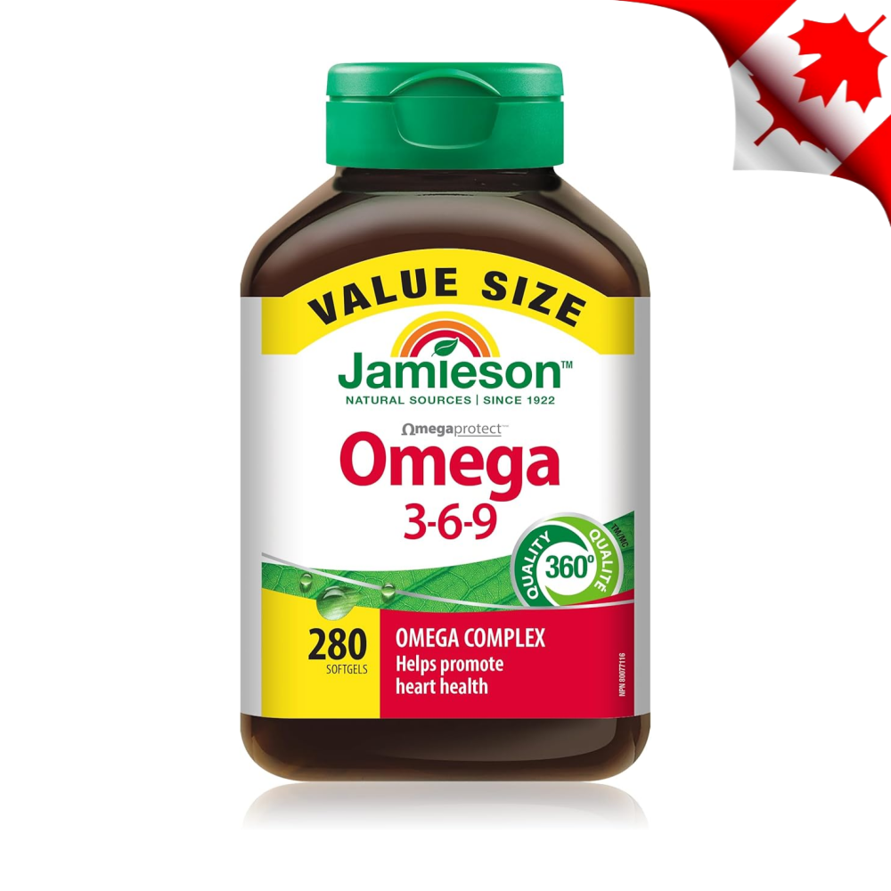 [대용량]자미에슨 <b>오메가 369</b> 복합체 280정 삼육구 캐나다산