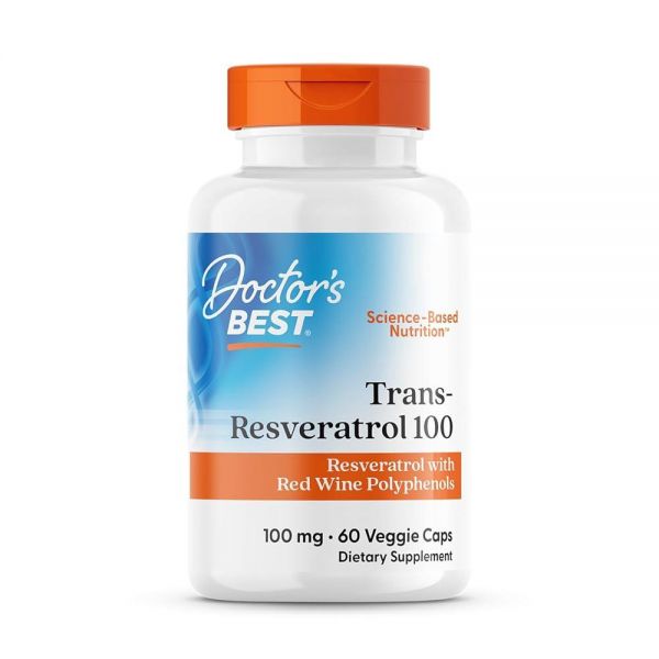 닥터스베스트 <b>트랜스레스베라트롤 100mg</b> 캡슐 60정 246457