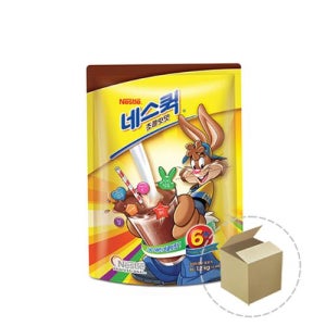 네스퀵 코코아 초코릿 초코우유 초코파우더 가루 코코아분말 1.2kg, 12개