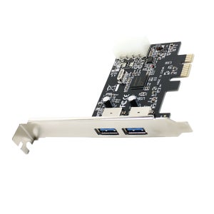 USB확장카드 PCI-EX 2포트 본체 컴퓨터슬롯 USB3.0카드 여러개 RNX0310