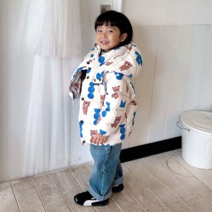 [밀리밤] 일러스트 하이브리드 다운 푸퍼 점퍼 MLJD25T60_7358