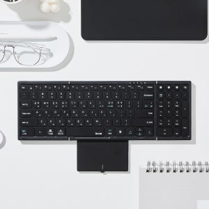 (전용 파우치 드림) 아이노트 XK907B 접이식 블루투스 키보드 터치패드