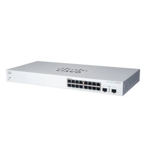 CISCO 16포트 기가비트 2SFP 스위칭허브 CBS220-16T-2G