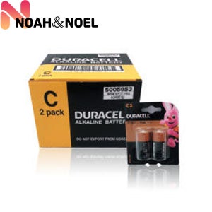 듀라셀 알카라인건전지 C(R14)건전지 1박스(20개입)