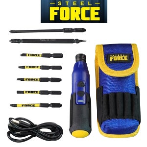 스틸포스 TH-SDR 충전스크류드라이버 비트 7종세트 무선