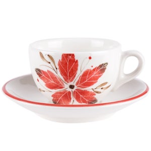 [누보] 세라믹시리즈 카푸치노잔 메이플 레드