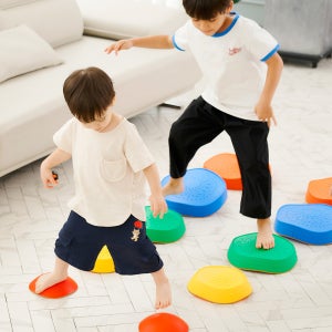 아띠래빗 밸런스 스톤 스템핑 징검다리 놀이 스톤 밸런스컵 균형잡기