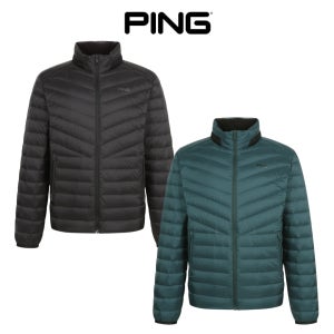 핑 골프웨어 남성 골프점퍼 가을 이월 라운딩 구스다운 경량 패딩 D3JP911
