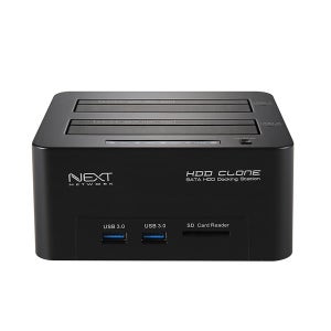 넥스트유 NEXT-943DCU3 HUB 2베이 USB3.0 CLONE 도킹스테이션