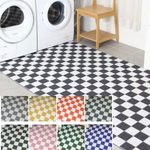 체커보드 코일 현관매트 사무실 식당 매장 업소 프랜차이즈 현관발매트