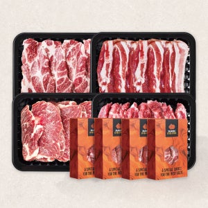 케이미트 명절특선 올리브 먹은 돼지고기 듀록 명품구이 선물세트 1.2kg