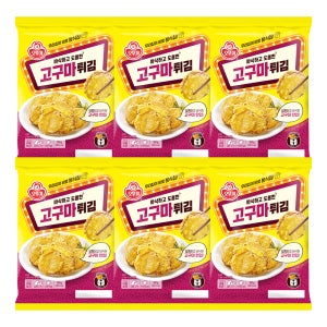 오뚜기 고구마튀김 300g 6개