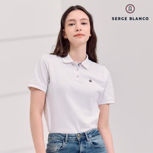 [세르즈블랑코] 폴로 카라 반팔 티셔츠 여성 3컬러 택1