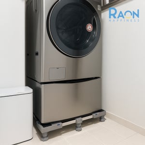 빅사이즈 세탁기받침대 드럼 통돌이 건조기 냉장고 소음 방지 수평 높이조절