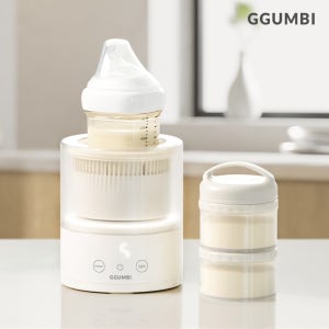 꿈비 분유쉐이커 휴대용 분유 제조기 LED 믹서기 수유등