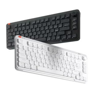 지클릭커 카일 SPK80 로우프로파일 풀윤활 무선 블루투스 기계식 키보드 블랙