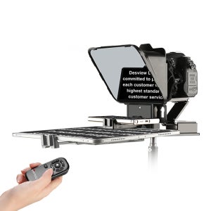 데스뷰 P8 미니 텔레프롬프터 스마트폰 아이패드 태블릿 거치