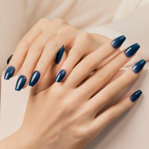 [2+2] 데싱디바 매직프레스 겨울 컬러 BEST 네일(롱 쉐입) SET