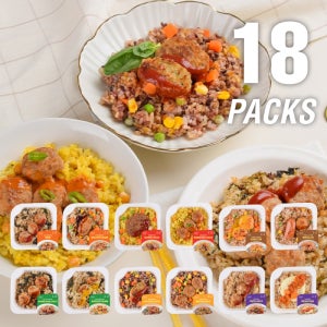 맛있는 다이어트 식단 관리 포켓 도시락 12종 18팩 세트