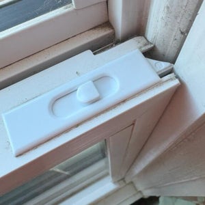 미국식창문부속 수직으로 들어 올리는 싱글헝창문 래치 (좌우 한쌍) - 윈도우파츠