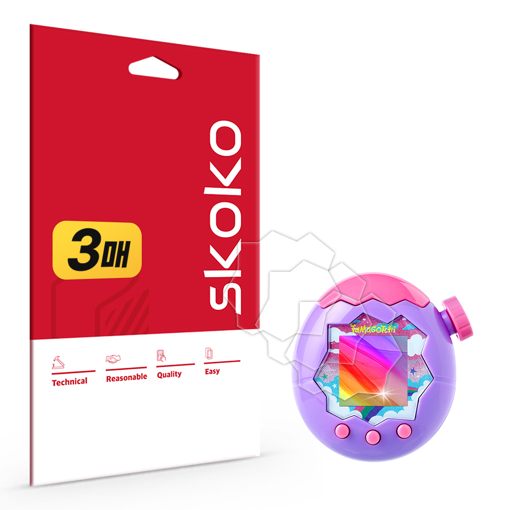 [호환] 다마고치 파라다이스 초고화질 트루컬러 AR 액정보호필름 3매