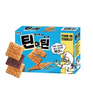 막무정 틴인틴 200g 츄러스맛 씨앗호떡맛 비스켓