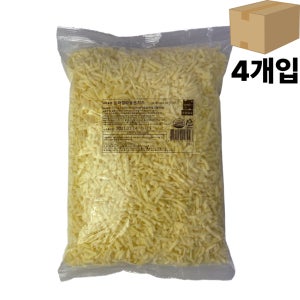 슈레드 코스트코 모짜렐라치즈 썬리치 PA 피자치즈 모짜렐라 모짜 갈바니 2.5kg, 4개