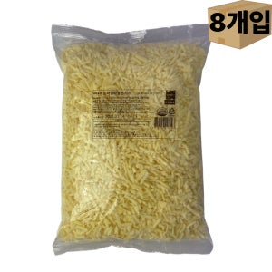 슈레드 코스트코 모짜렐라치즈 썬리치 PA 피자치즈 모짜렐라 모짜 갈바니 2.5kg, 8개