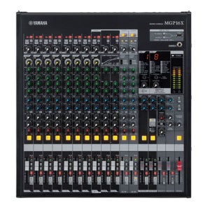 MGP16X / YAMAHA / 야마하16채널 아날로그믹서 프리미엄 / 라이브밴드와 DJ, 휴대용 PA, 작은 규모의 홀 개인용 스튜디오 구축.