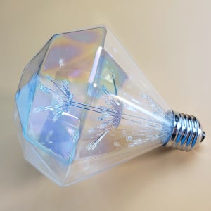 LED 디자인램프 눈꽃 2W 육각 다이아몬드 D95 전구 에디슨 램프 인테리어 캠핑 전구