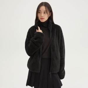 [N배송][리사이클] 스파오 베이직 퍼플리스 집업 SPFZF4TC01