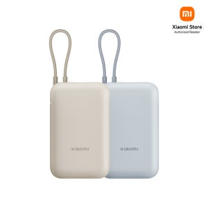 샤오미 보조배터리 10000mAh 22.5W 고속 기내반입 고속 충전 케이블 일체형