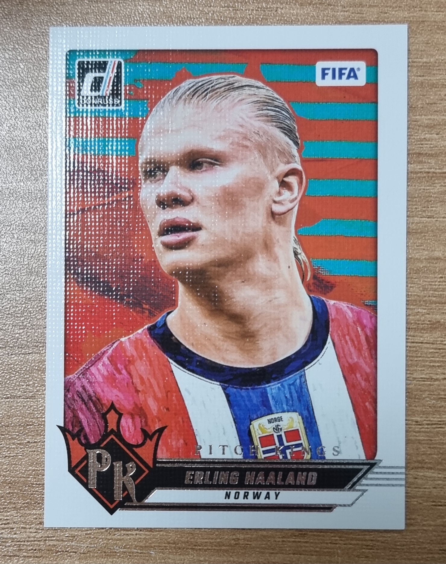 엘링 홀란 2024-25 Donruss Pitch Kings 실버 홀란드 No-11 축구카드