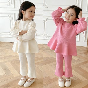 유아 상하세트복 아기 등원룩 어린이집 세트 여아 가을 외출복 키즈 아동 여자아이 하객룩