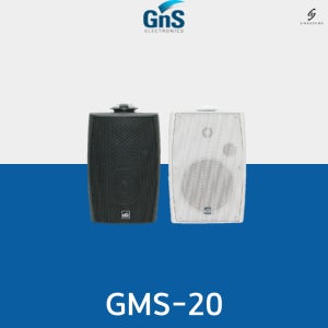 GNS 지앤에스 GMS-20 벽부형스피커 실내용 High/Low겸용 1개