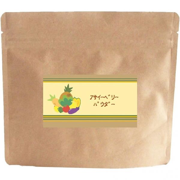 과일 가루 분말 <b>파우더</b> <b>아사이</b> 베리 100g <b>주스</b> 과즙 즉석 인스턴트 논카페인