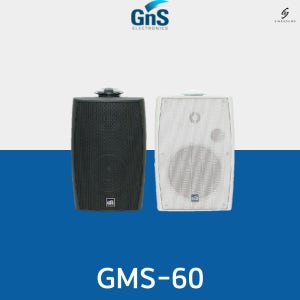 GNS 지앤에스 GMS-60 벽부형스피커 60W High/Low겸용 1개