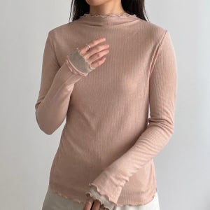 울티셔츠 모크넥 텐셀목폴라티 반폴라티 모먼트프릴