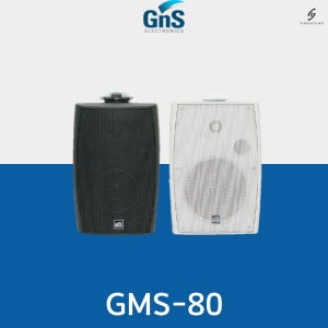GNS 지앤에스 GMS-80 벽부형스피커 80W High/Low겸용 1개