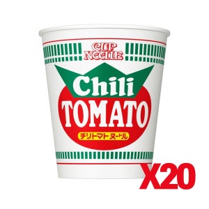 일본 컵라면 닛신 컵누들 칠리토마토 76g 20개