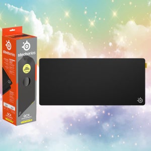 [국내정품] 스틸시리즈 QCK PRO 퍼포먼스 게이밍 마우스패드 블랙, 컨트롤 XL 장패드