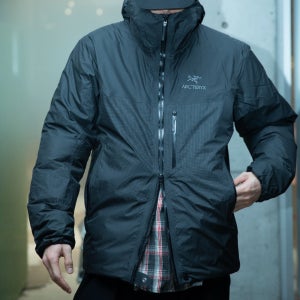 [관부가세 포함] 남성 아크테릭스 알파 라이트웨이트 파카, 경량 구스다운 고어텍스 패딩