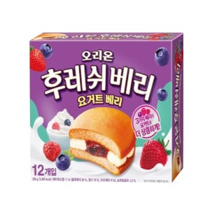 오리온 후레쉬베리 요거트베리 336g 파이