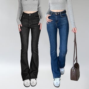 부츠컷청바지 연청바지 하이웨스트청바지 스키니진