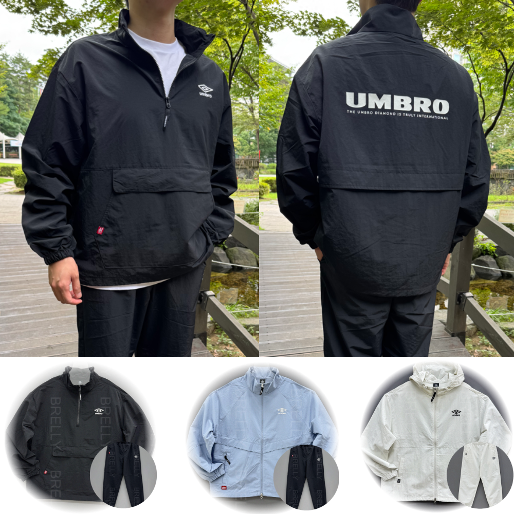 엄브로 바람막이 자켓