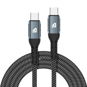 인트그로 100W C to C타입 PD 초고속 충전 패브릭 케이블