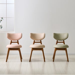 [1인 의자] 미코하임 디에르 식탁 의자 고무나무 원목 인테리어 카페 체어 월넛(베이지)