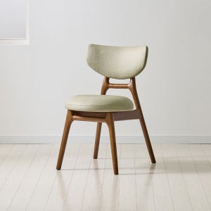 [1인 의자] 미코하임 디에르 식탁 의자 고무나무 원목 인테리어 카페 체어 월넛(그린)