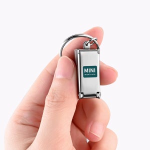 포켓네일 휴대용 키링형 미니 손톱깎이 열쇠고리 1+1 (총2개)